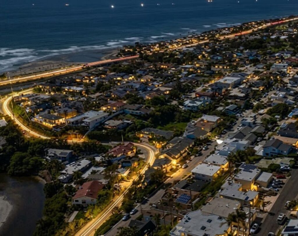 Night View, Encinitas, CA